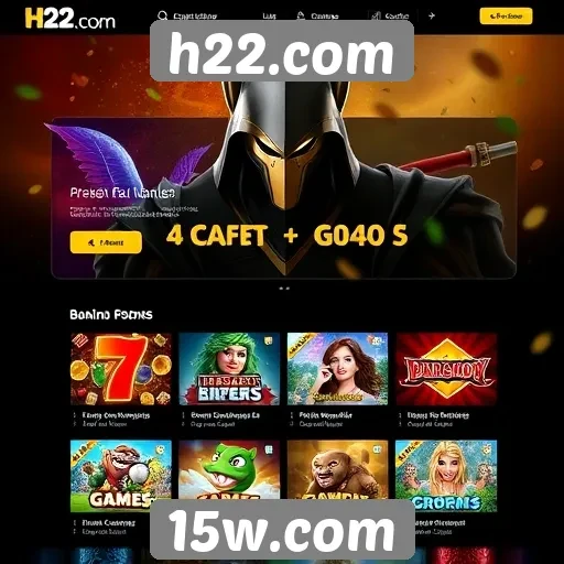 Análise das funcionalidades de h22.com para jogadores