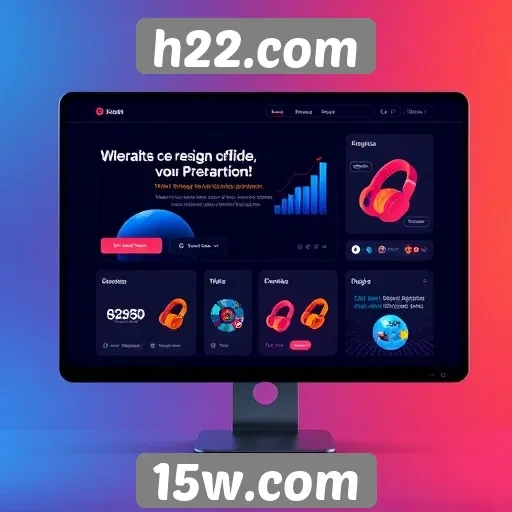 Explorando a interface do usuário no h22.com
